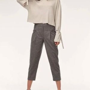 Wilfred ¾ length wool trousers